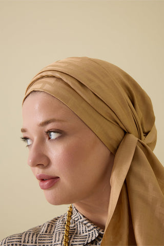 Iman I Bej İpek Şal 70x200