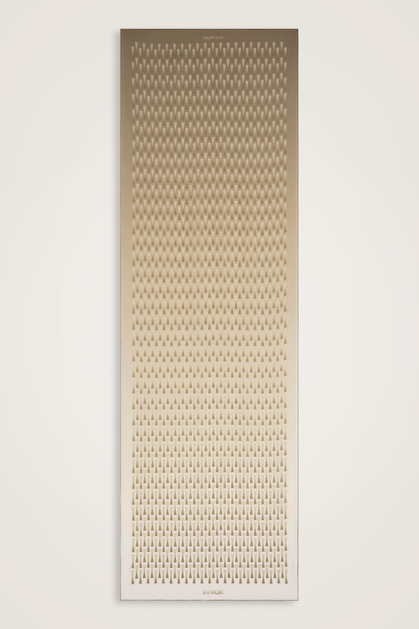 İman I Degrade Bej İpek Şal 70x210