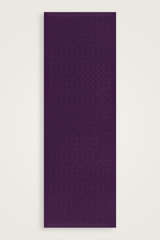 İman I Kafes Mor Tencel Pamuk İpek Şal 70x200