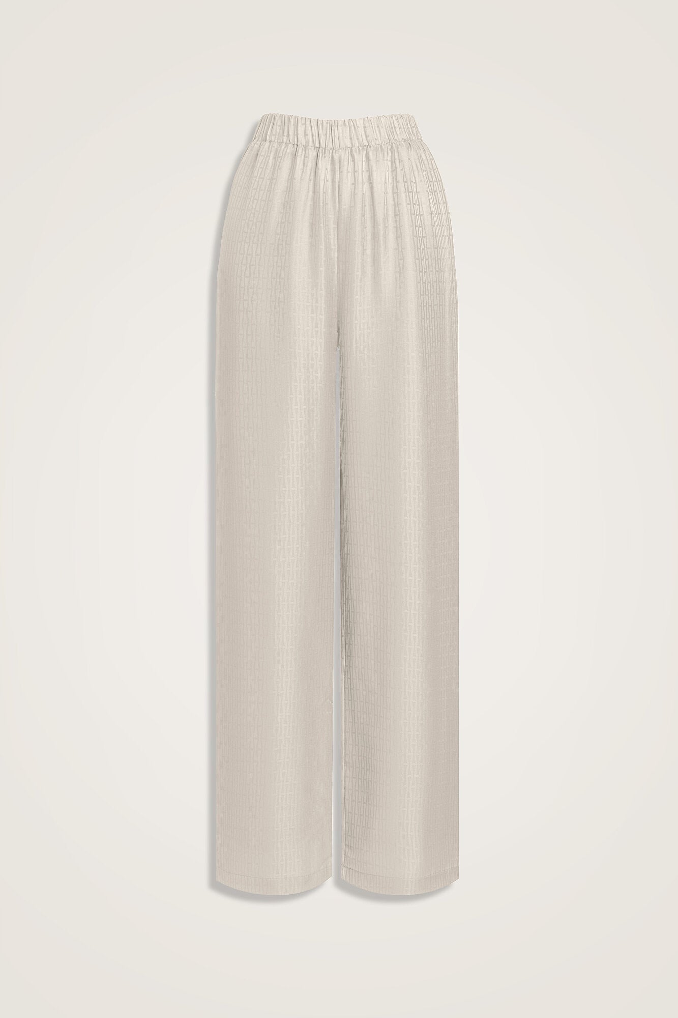 Iman I Krem İpek Pijama Pantolon