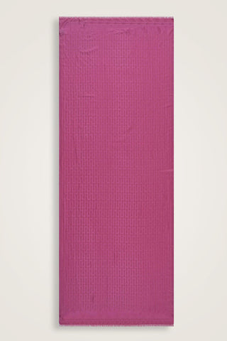 Iman I Pembe İpek Şal 70x200