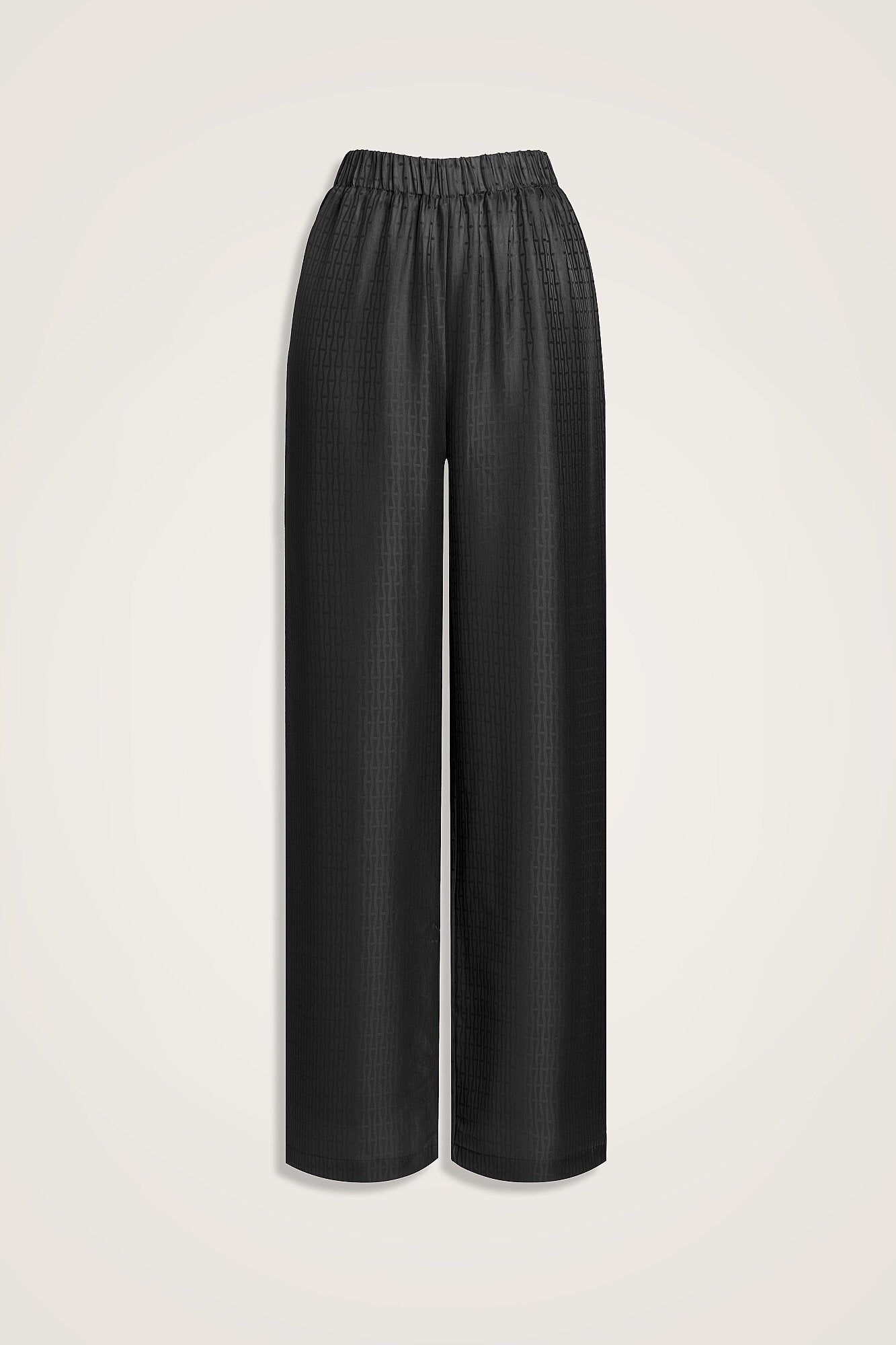 Iman I Siyah İpek Pijama Pantolon