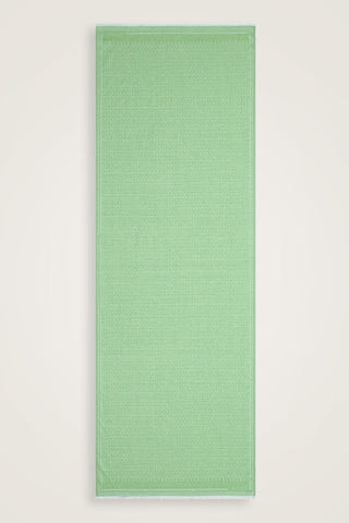 Iman I Yeşil Pamuk İpek Şal 80x200