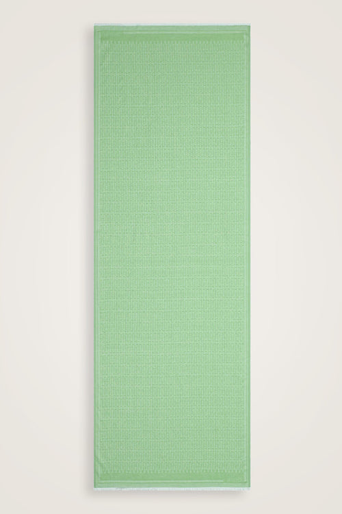 Iman I Cotton Silk Shawl Green
