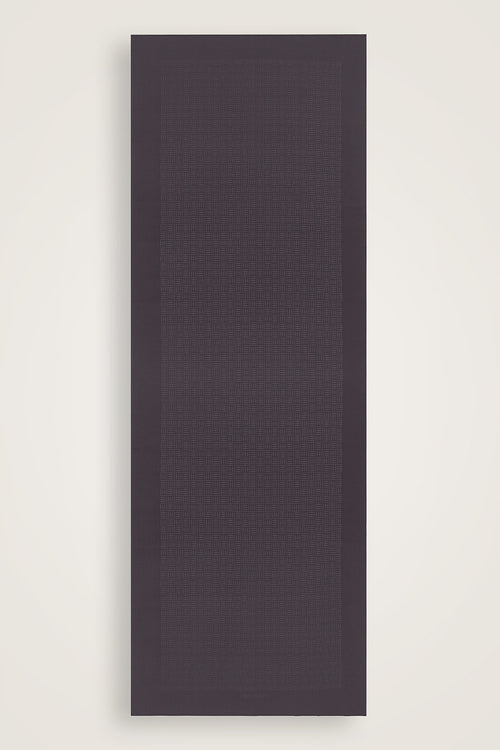 Iman Square Anthracite Jacquard Silk Scarf