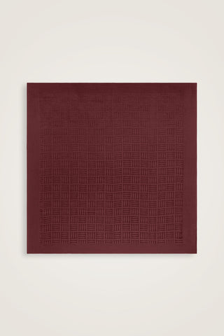 İman Kare Bordo Naia Eşarp 90x90
