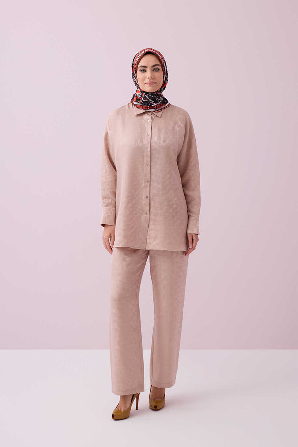 Iman Square Powder Silk Pajama Pants
