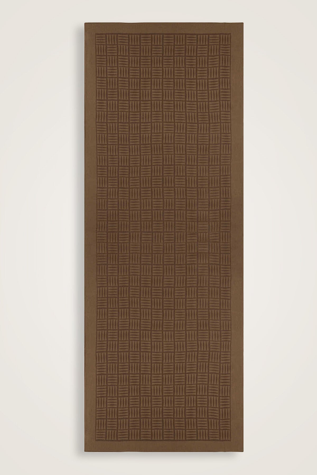 İman Kare Taba Pamuk İpek Şal 70x210