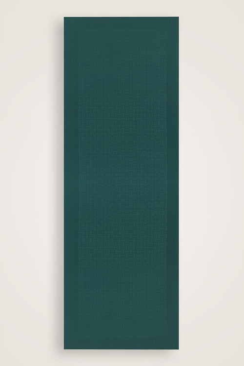 Iman Square Green Petrol Jacquard Silk Scarf