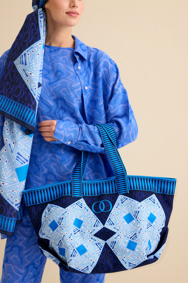 Kite Navy Blue Summer Bag