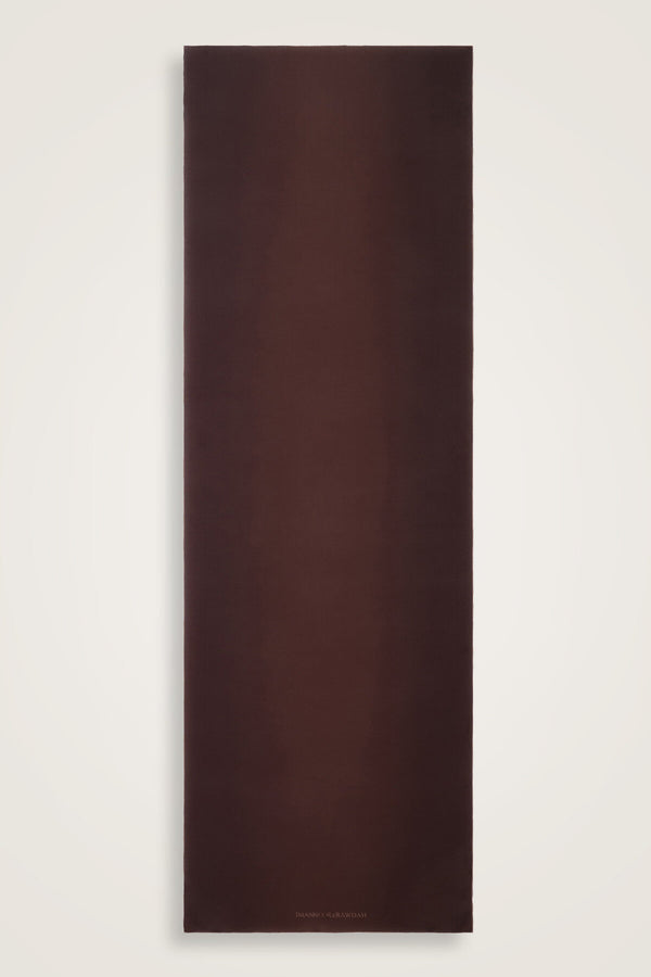 Imannoor x Rawdah Gradient Coffee Crepe Silk Shawl