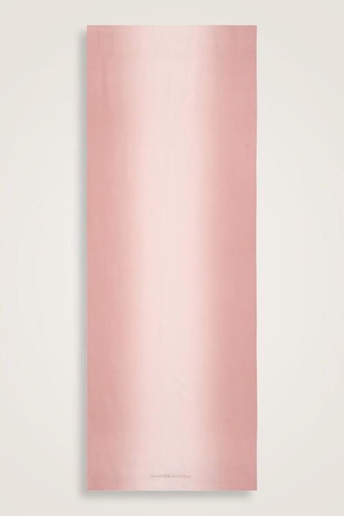 Imannoor x Rawdah Gradient Pink Crepe Silk Shawl