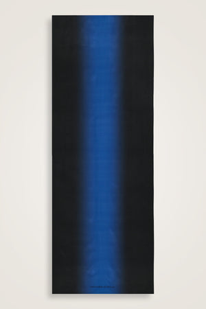 Imannoor x Rawdah Gradient Black-Blue Crepe Silk Shawl