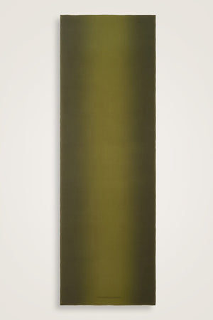 Imannoor x Rawdah Gradient Green Crepe Silk Shawl