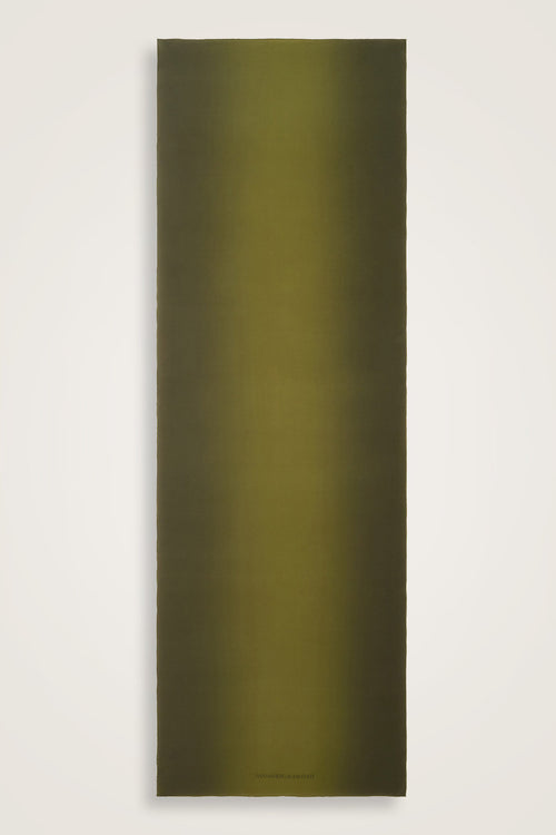 Imannoor x Rawdah Gradient Green Crepe Silk Shawl