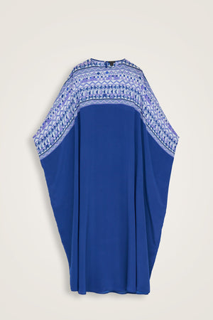 Imannoor x Rawdah Octopus Coffee Crepe Silk Kaftan