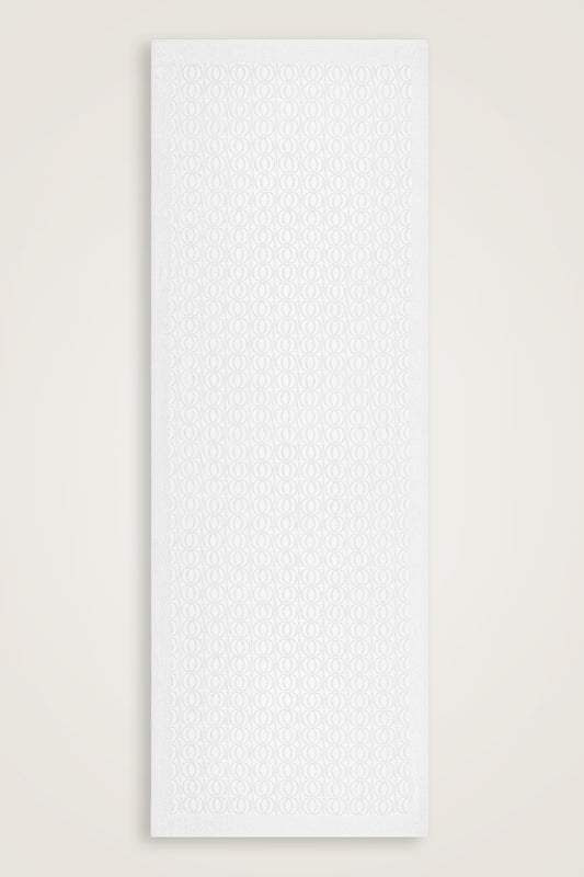 Bambunoor Beyaz Naia Pamuk Şal 70x210