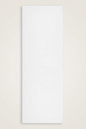 Bambunoor White Naia Cotton Scarf