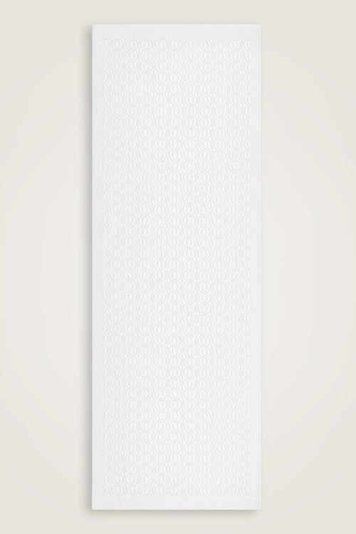 Bambunoor White Naia Cotton Scarf