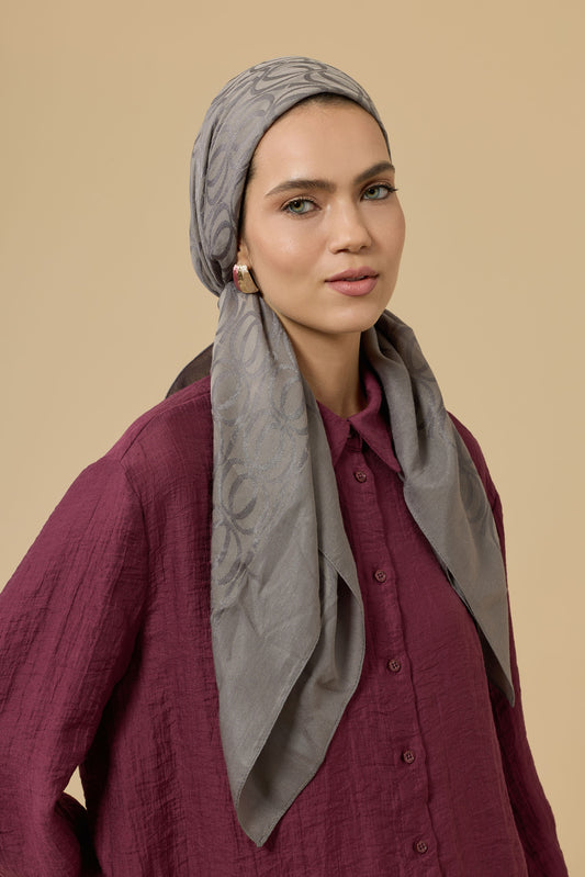Bambunoor Antrasit Naia Eşarp 95x95