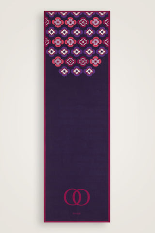 Menekşe Mor Floş Ekosel Şal 70x210