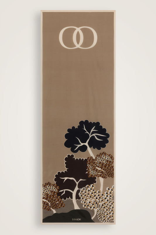 Sakura Vizon Floş Ekosel Şal 70x210