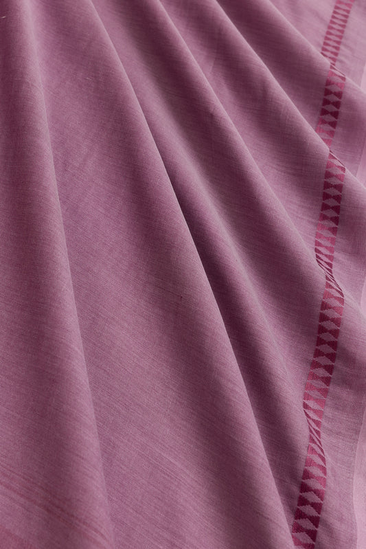 Bordür İman I Şeker Pembe Modal İpek Şal 70x200