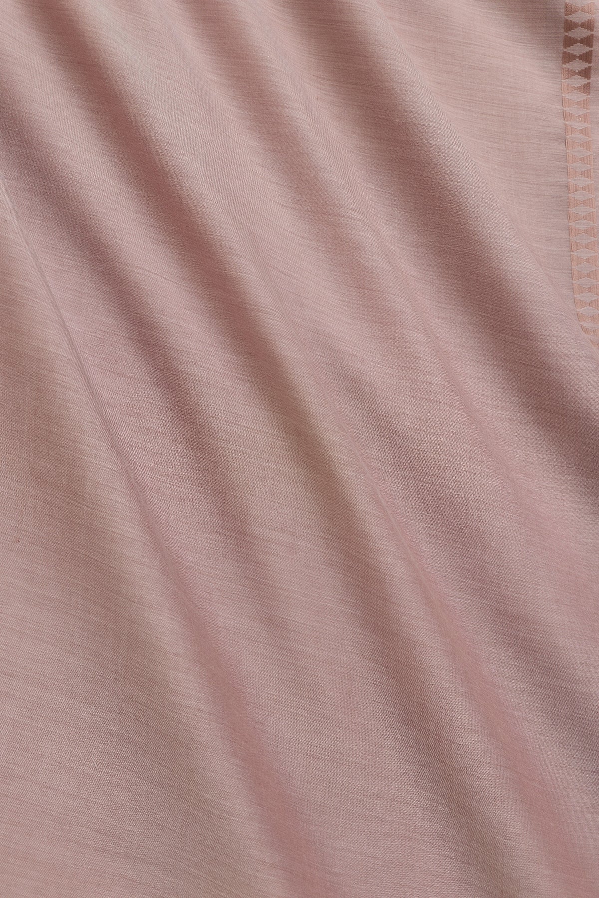 Bordür İman I Bulutlu Pembe Modal İpek Şal 70x200