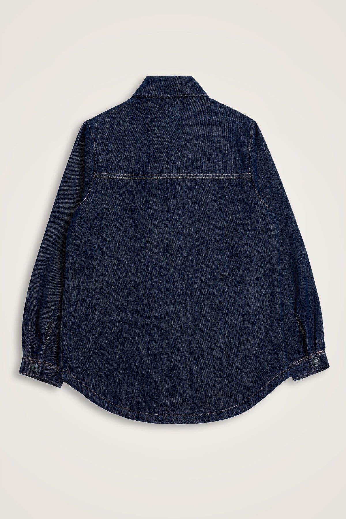 Koyu Lacivert Denim Gömlek