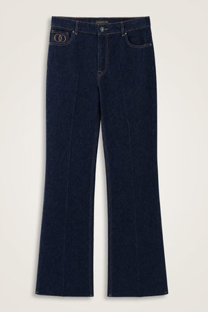 Koyu Lacivert Denim Pantolon