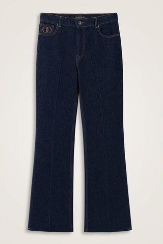 Koyu Lacivert Denim Pantolon
