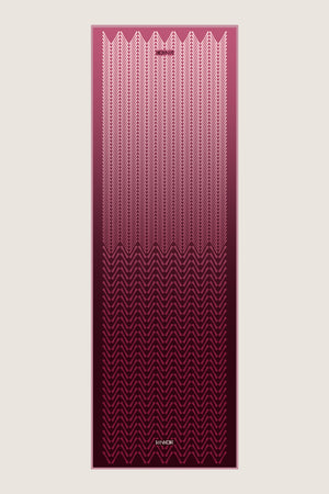Balıksırtı Bordo Krep İpek Şal 70x210