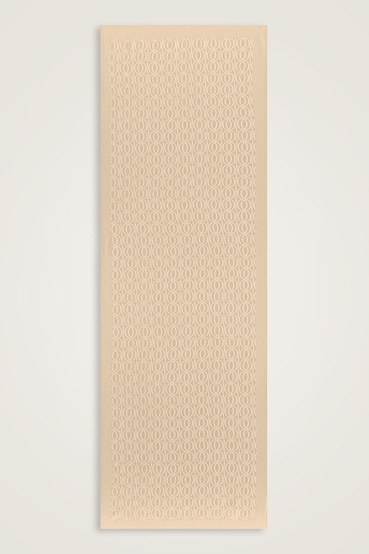 Bambunoor Antik Bej Naia Pamuk Şal 70x210