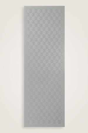 Dama Desen Gri (Silvermoon) Monogram Jakar Naia Pamuk Şal 70x200