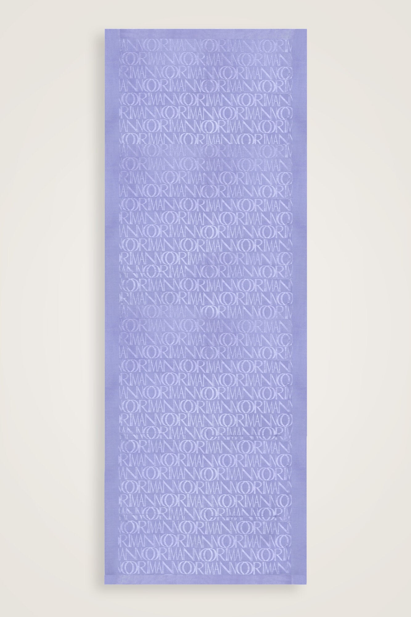 Monogram İmza Lavanta Shiny Jakar Şal 70x200