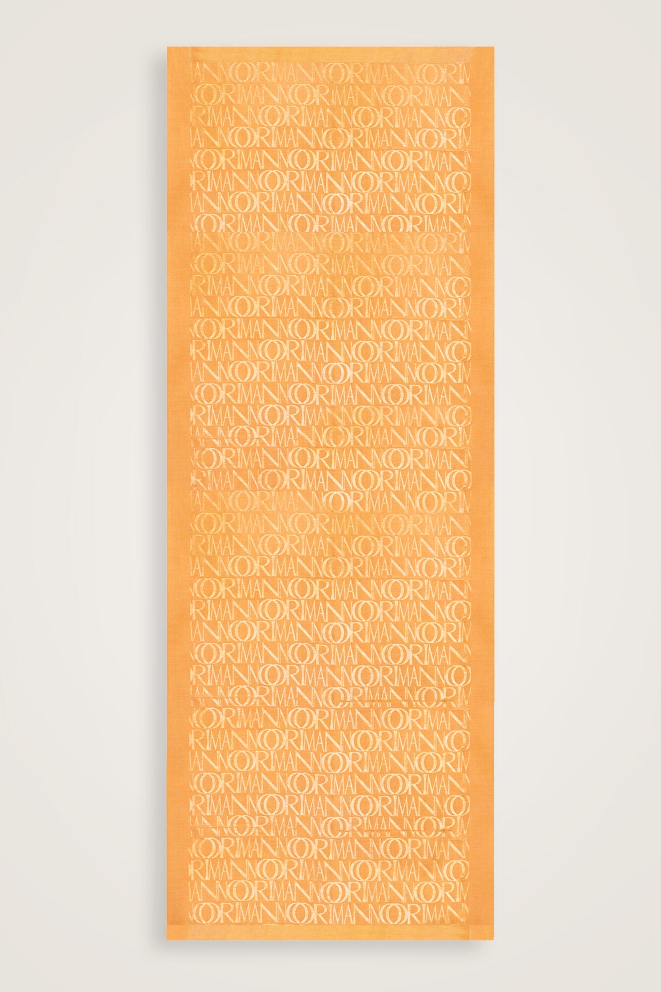 Monogram İmza Safran Shiny Jakar Şal 70x200