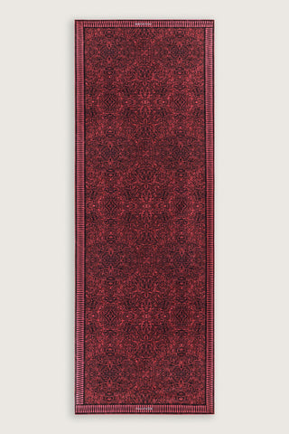 Kapı Desen Bordo Pamuk İpek Şal 70x210