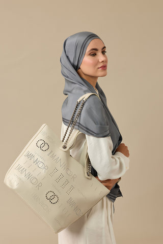 Kapsül Monogram Kemik Kol Çantası