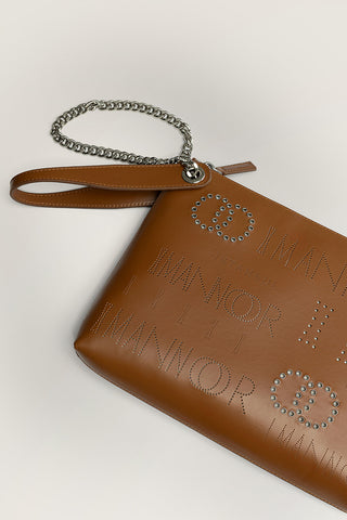 Kapsül Monogram Taba Portföy Çanta