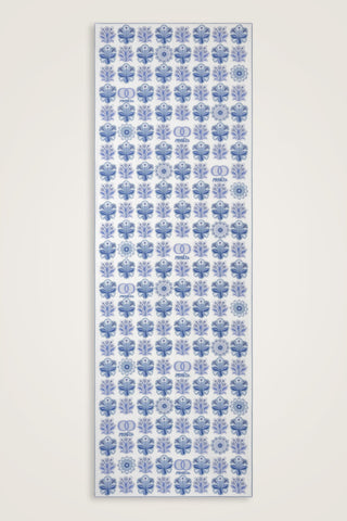 Kır Çiçeği Denim Pamuk İpek Şal 70x210