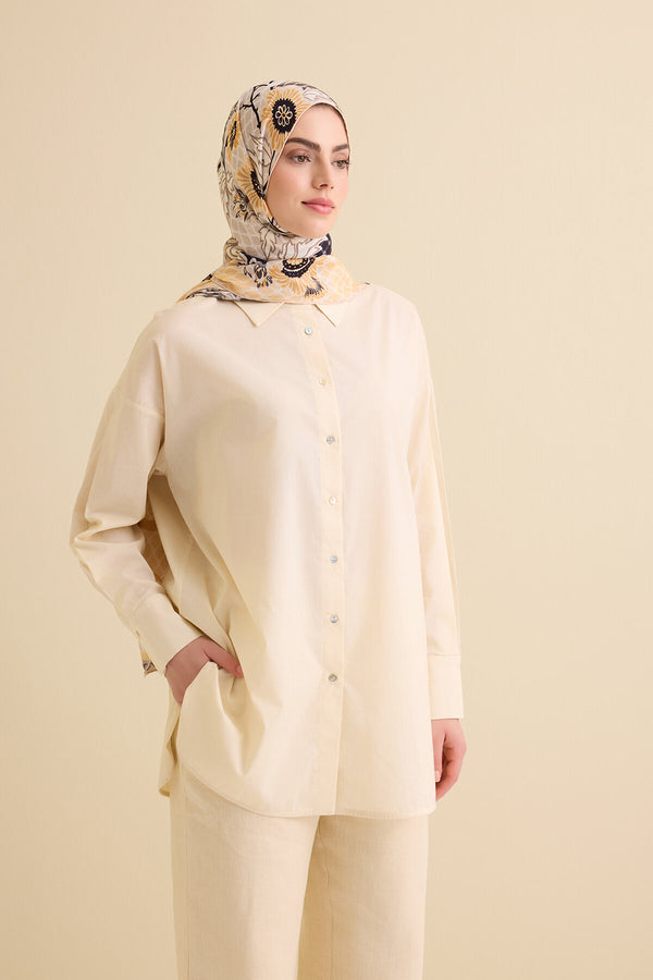 Cotton Ecru Shirt