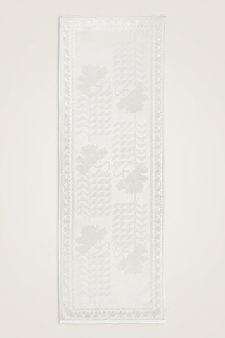 Kufi Kemik Jakar İpek Şal 70x200