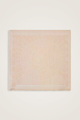 Leyla Bej Yün İpek Eşarp 140x140