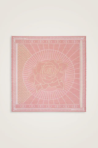 Leyla Simli Açık Pembe İpekEşarp 140x140