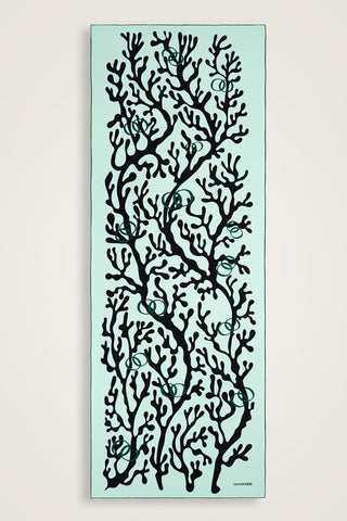 Mercan Nane Krep İpek Şal 70x200