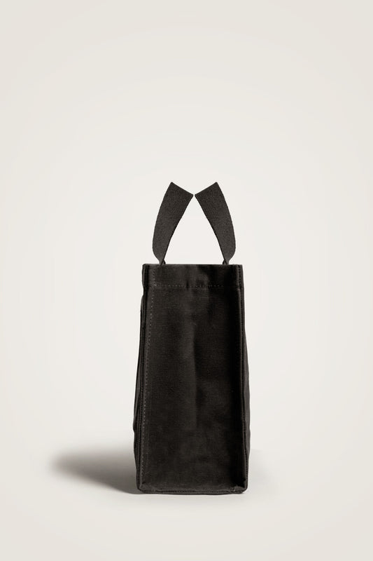 Minimal Noor Siyah Kanvas Çanta