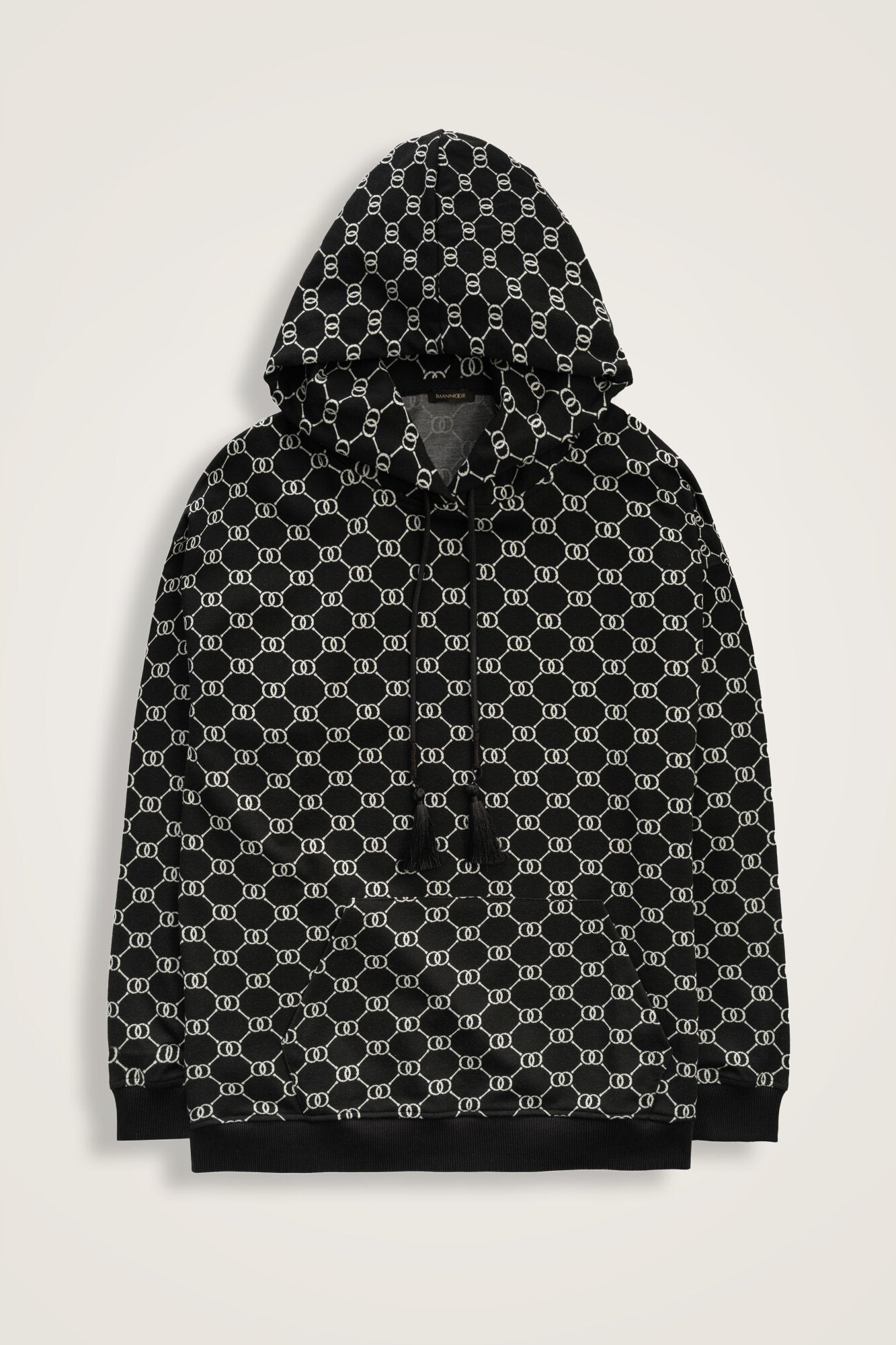Monogram Siyah Triko Eşofman Üstü