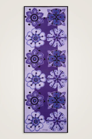 Nilüfer Mor Floş Viskon Şal 70x210