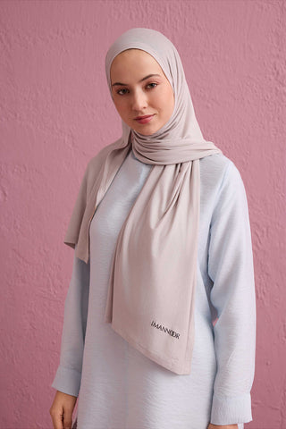 Nude Colorway Açık Taş Rengi Supreme Şal 70x180