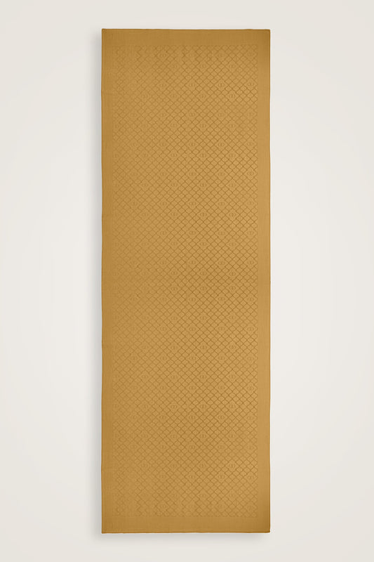 Pencere Kafes Camel Monogram Jakar Ramy Jakar Şal 70x210
